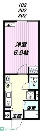 The Garlandsの物件間取画像